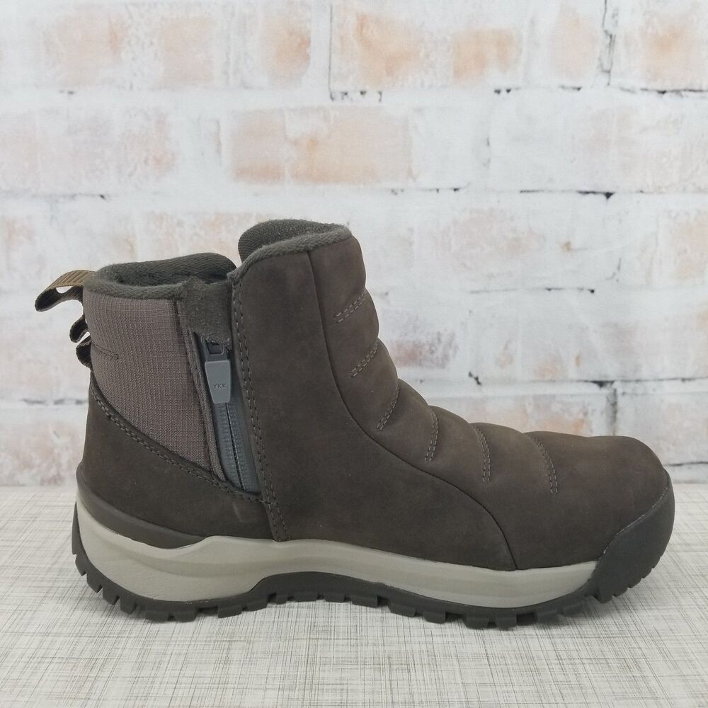 Oboz Sphinx Pull-On Insultated Waterproof Ankle Boots Brown Women's 7 Nubuck - Picture 5 of 9